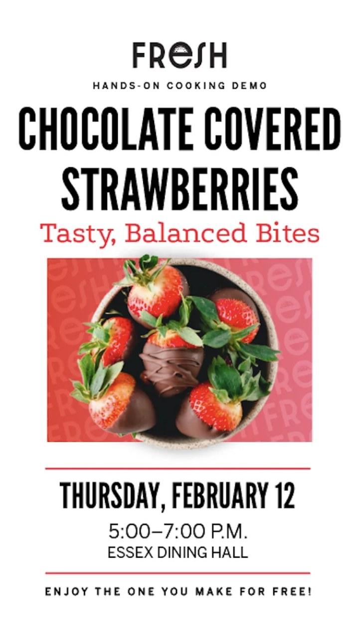 FRESH cooking demo story: Chocolate Covered Strawberries