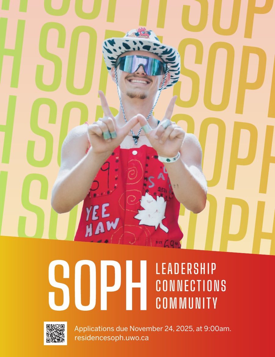 Red-to-orange residence poster